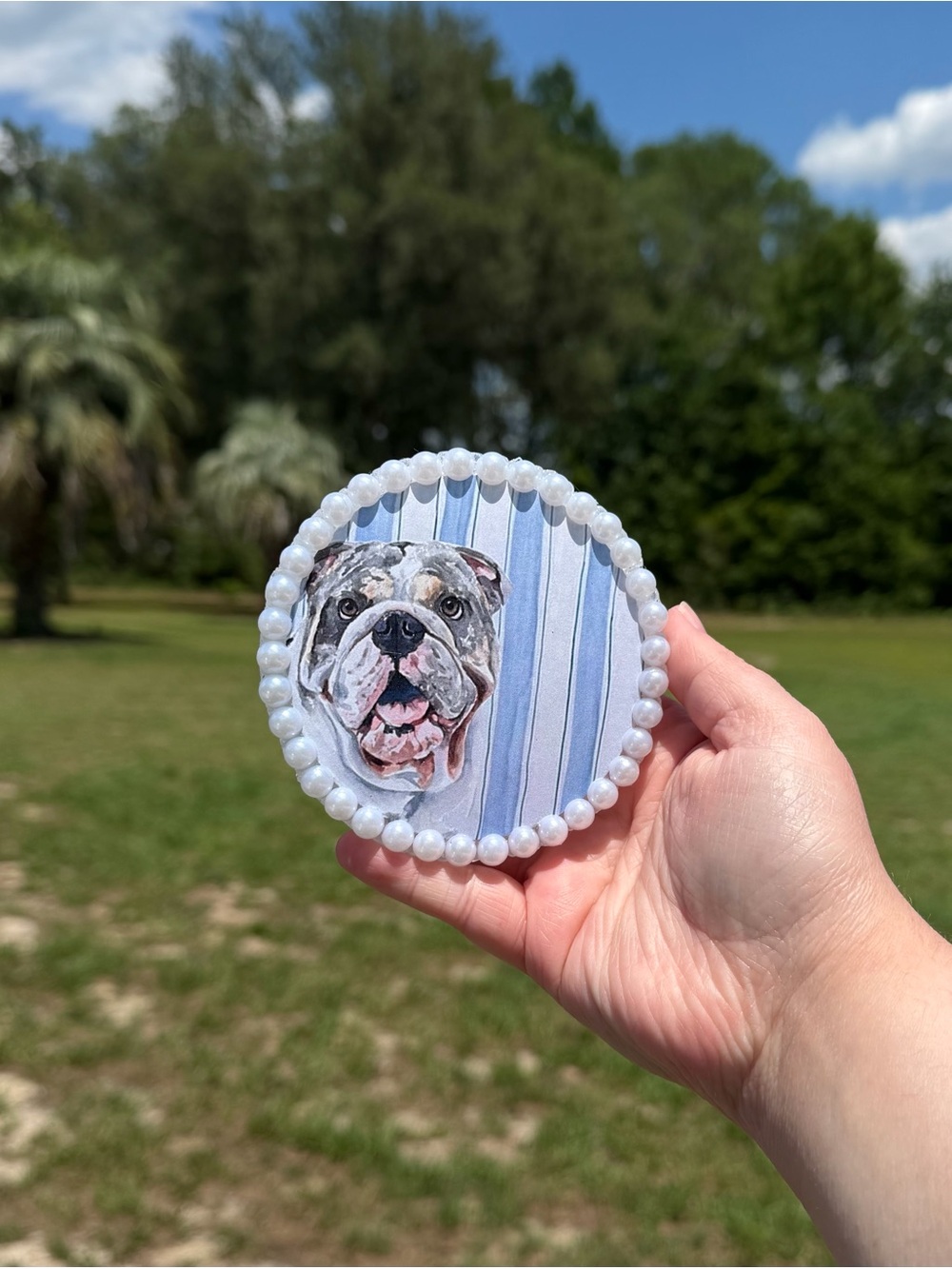 English Bulldog Car Freshie